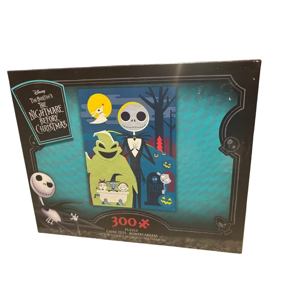 NEW The Nightmare Before Christmas 300 Pieces Puzzle Disney Series 3 Jack‎ Oogie